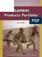 USAMRMC Product Portfolio PDF