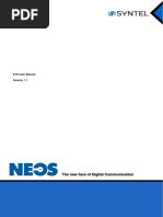 Neos Epabx 3s - Usermanual PDF