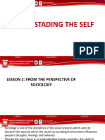Understanding the Social Self