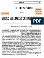 Diario de Sesiones: Índices Inicio