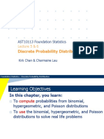 Lec05 - 06 - Discrete Distribution (Student)