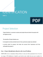 Project Identification: Unit 2