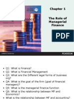 The Role of Managerial Finance