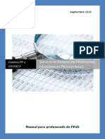 Campus FPaD Manual Profesor Edicion Septiembre 2016 PDF