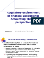 Financial Accounting Environment