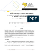 Maquete de Relevo Como Recurso Didático: Etapas de Construção Numa Proposta Do Ensino e Da Aprendizagem Da Altimetria