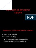 Principles of Antibiotic Therapy