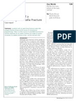 Rehabilitation of A Post-Surgical Patella Fracture: Case Report