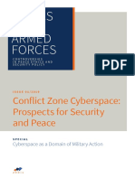 Ethics AND Armed Forces: Conflict Zone Cyberspace: Prospects For Security and Peace