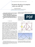 Puente de La 205 Ansys Informe