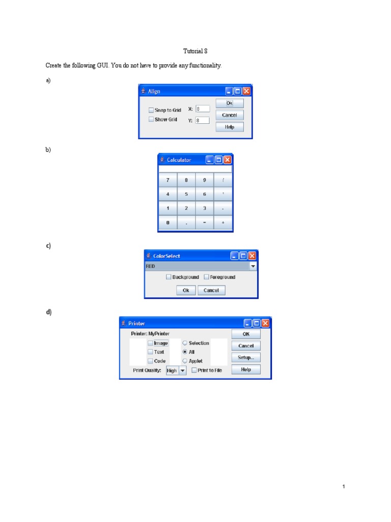 GUI Design Tutorial by Moha Alshawamreh | PDF