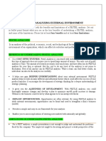 Chapter 2 - Analyzing External Environment: Minglana, Mitch T. BSA 201