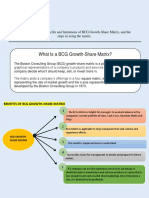 What Is A BCG Growth-Share Matrix?: Minglana, Mitch T. BSA 201