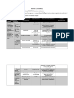 Matriz Categorial