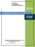 Library Rules Regulations PDF