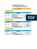 Jadual Kejohanan TERKINI