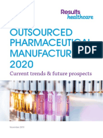 Outsourced Pharmaceutical Manufacturing 2020 White Paper - Results Healthcare