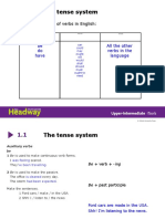 HDW - UpperInt - Grammar - 1.1 - The Tense System