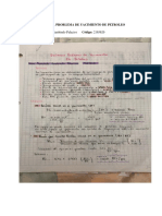 Evidencia Problema de Yacimiento de Petroleo PDF