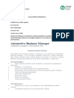 Automotive Business Manager: Unlam - Dpu-Cátedra de Inglés Inglés 3 1er Cuatrimestre 2020 Evaluación de Aprendizaje 1