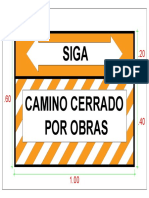 Camino Cerrado Por Obras PDF