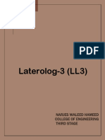 Laterolog-3 (LL3) : Well Logging