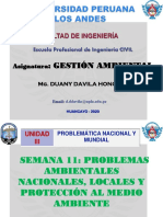 SEMANA 11 PROBLEMAS AMBIENTALES NACIONALES Y LOCALES Segundo Parcial 3 PDF