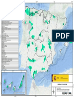 Mapa de Reservas de La Biosfera en España