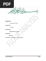 Assignment:-: Analysis of Flour