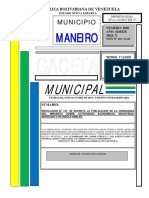 Gaceta #1068 Ordenanza Del Impuesto Sobre Actividades Economicas Industrias Servicios o de Indole Similar