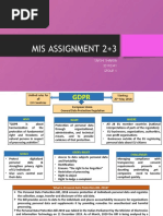 Mis Assignment 2+3