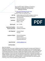 Postdoc Fellow and Ph.D./M.S. Students in Center For Advanced Engineering Materials and Structures Beihang University