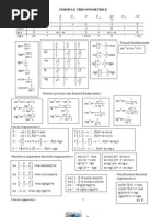 Formule Trigonometrice