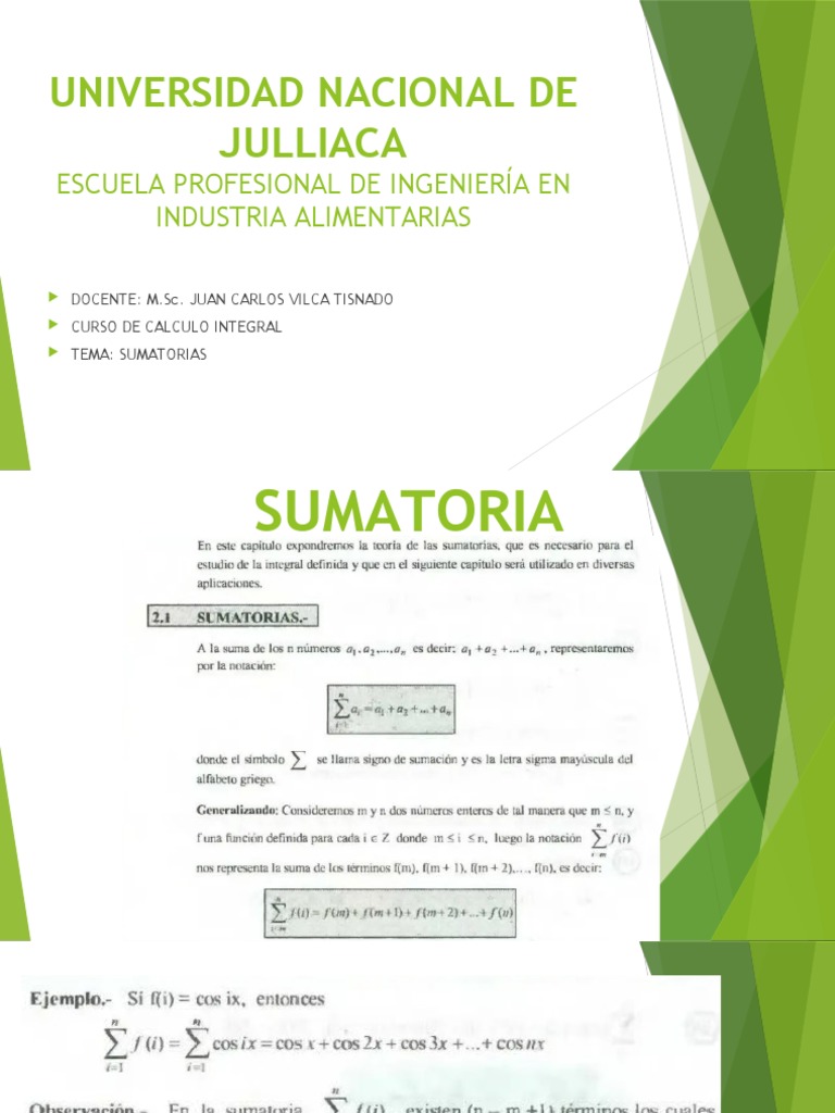 6 Sumatorias | PDF | Tecnología