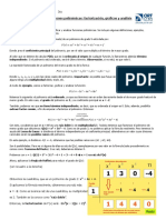 3ro Polinomios - Factorización, Gráficos y Análisis