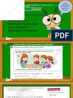 6° CLASE MATEMÁTICA 2° SEMESTRE ESTRATEGIAS PARA DIVIDIR