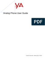 Analog Phone User PDF