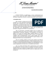 Clic Aquí para Descargar El Proyecto Original Del Ejecutivo. Solo Cambia El Tope de Multa, Que Se Redujo A Un Máximo de 500 Unidades de Falta PDF