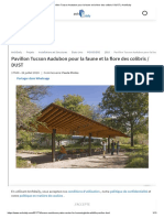 Pavillon Tucson Audubon Pour La Faune Et La Flore Des Colibris - DUST - ArchDaily PDF