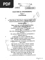 IES Electrical Engineering Conventional Paper 2014