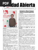 CiudadAbierta.Enero