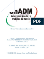 Módulo 7 Procedimiento Administrativo: Sesión 6 Procedimiento de Responsabilidad Administrativa