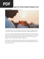 Rotary Invocation Booklet | PDF | Prayer | Peace