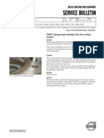 Service Bulletin: Volvo Construction Equipment