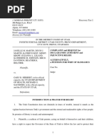 Lawsuit Against Gov. Herbert, Utah Department of Health