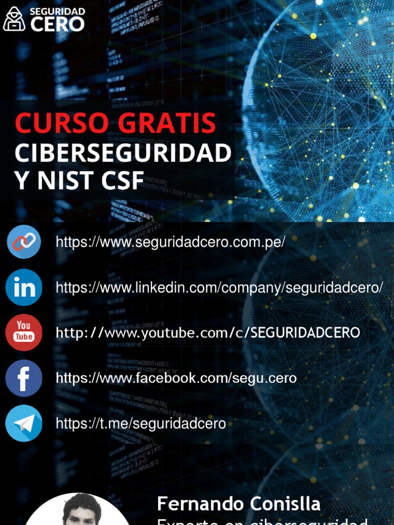 Curso de Ciberseguridad Online PDF | PDF | La seguridad informática ...