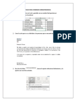 Pasos para Combinar Correspondencia