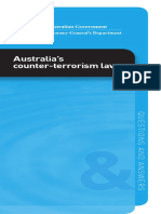 Australias Counter Terrorism Laws PDF