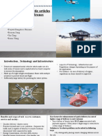 Delivery of Domestic Articles Using Unmanned Drones