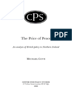 The Price of Peace: An Analysis of British Policy in Northern Ireland